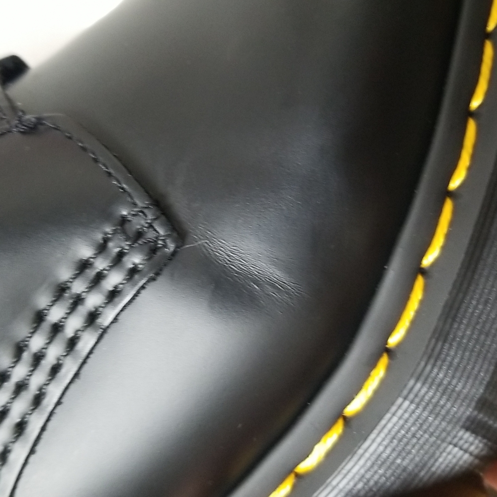 RARE Dr Martens Lazy Oaf Buckle Platform Heart boots - Picture 7 of 12